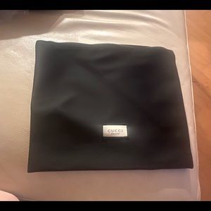 Brand new black satin Gucci bag